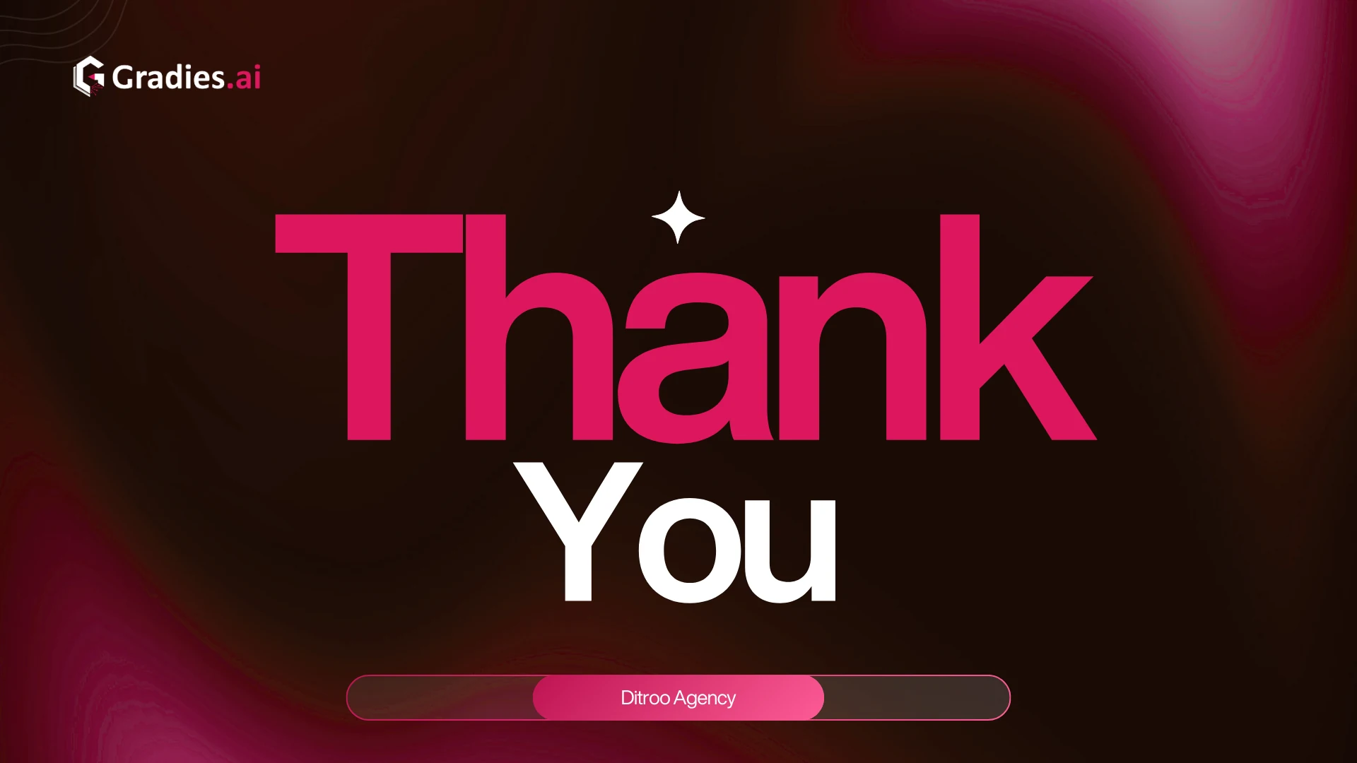 Gradies AI thank you page