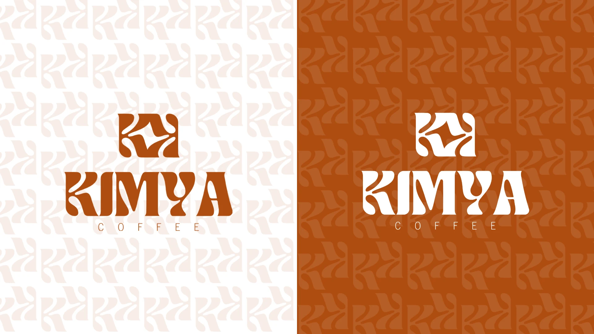 Kimya Coffee logo system